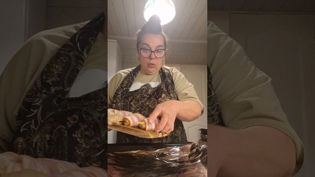 КУРИНОЕ ЭСКИМО В БЕКОНЕ. смотреть онлайн