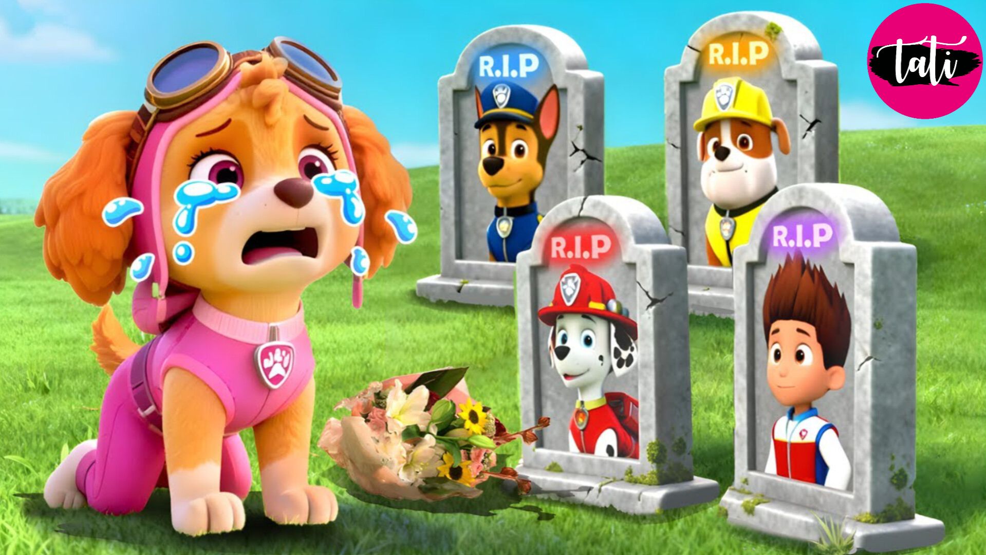 Щенячий патруль и Маршалл. Залипательное видео. Мультфильм для детей и малышей. Анимация 154 смотреть онлайн