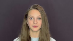 Визитка - Дударева Аня, 12 лет
