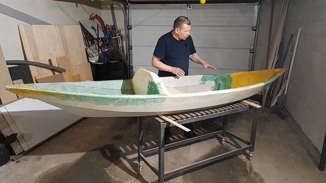 Лодка из пенопласта своими руками