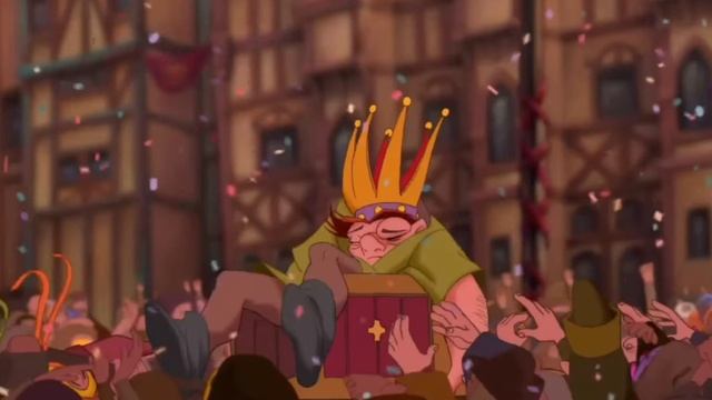 Горбун из нотер дама мультфильм нарезка для детей и детишек#2026 смотреть онлайн