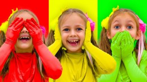 Как хамелеон | Детские песенки и потешки | Майя и Маша+Детские сборники и веселые песенки