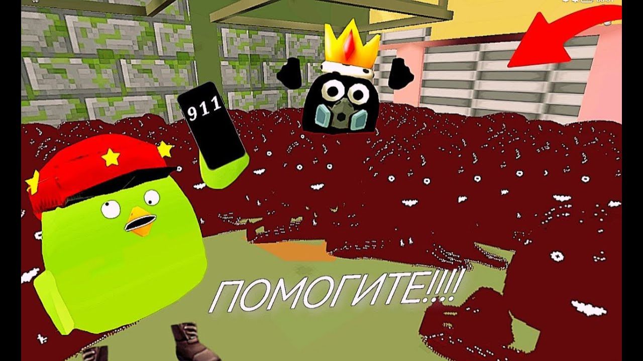 МЫ ПОСТАВИЛИ 300 МЯСНИКОВ В CHICKEN GUN!!! смотреть онлайн