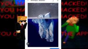 страшное видео айсберг по балди !