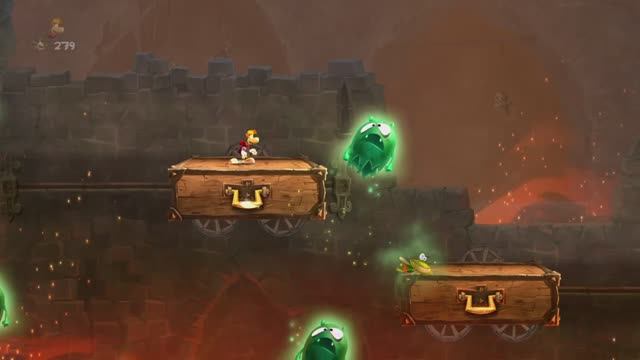 Прохождение Rayman Legends PS4. 1 уровень! смотреть онлайн