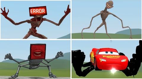 Мультиик про МАККУИН ПРОТИВ ХАУСХЕДА ПРОТИВ ПОЖИРАТЕЛЯ ШКОЛЬНОГО АВТОБУСА....