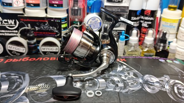 Разбор и техническое обслуживание Daiwa 24 Certate 3000
