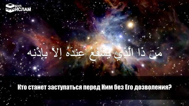 Аят аль-Курси на русском. Чтец: Раыд Мухаммад Курди