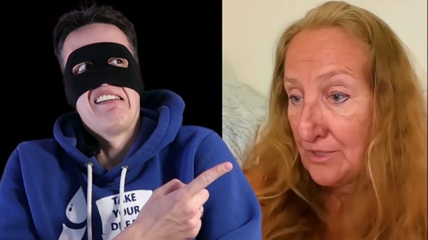 Шизобабка опять разоблачает россиян и Россию