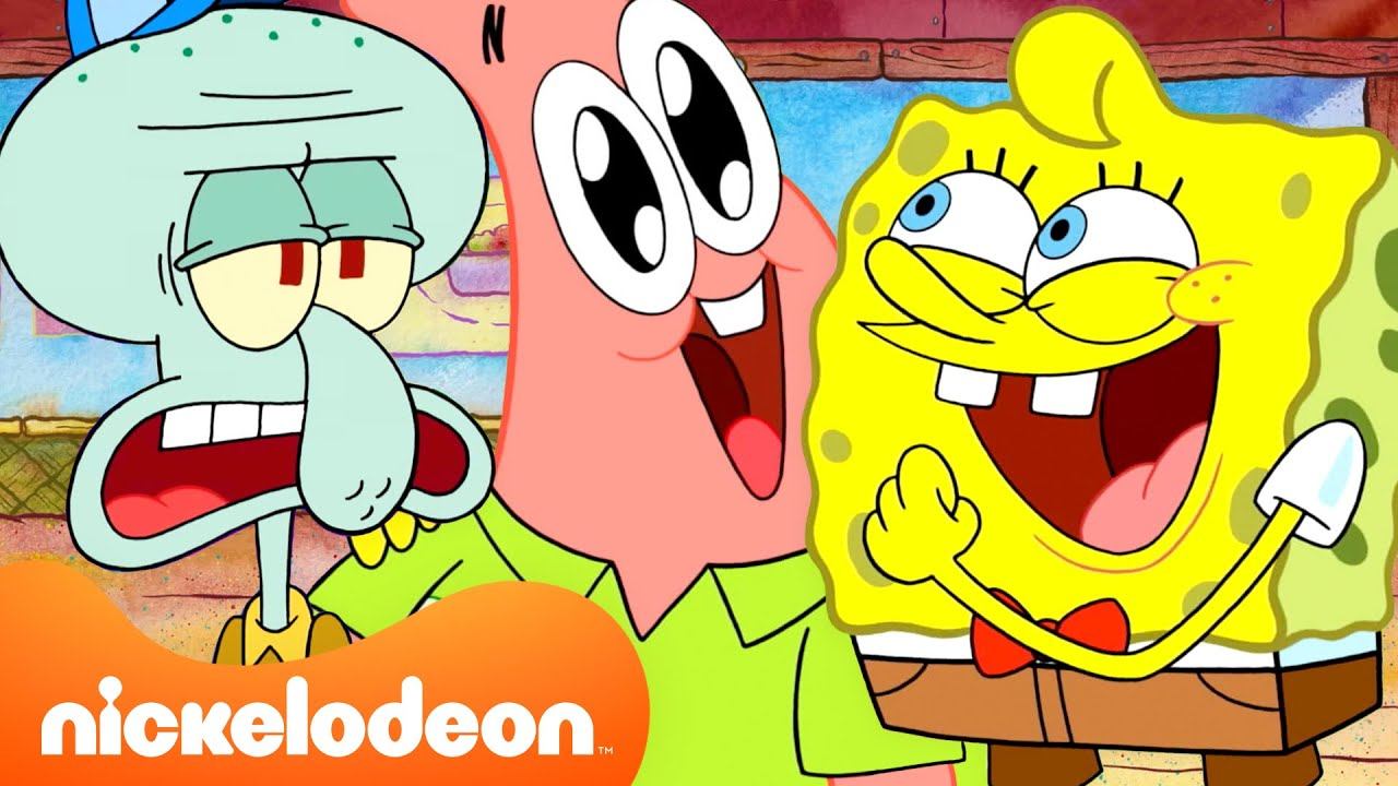 Шоу Патрика Стара | Ещё 60 минут с оригинальными героями в «Шоу Патрика Стара»! | Nickelodeon смотреть онлайн