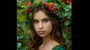 Диана Анкудинова.  "У берёз и сосен,тихо бродит осень... "