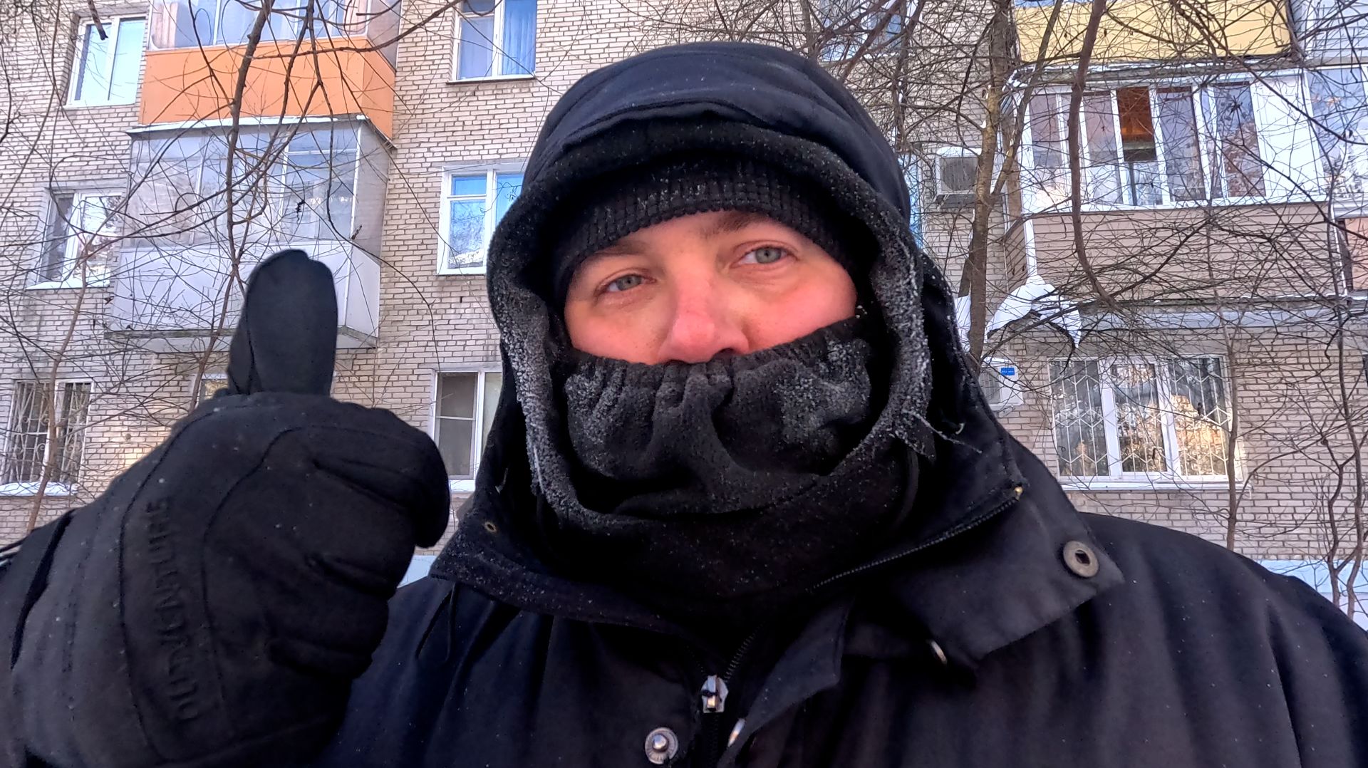 Зимой на Велике Вело - Влог ( Катаю в - 20 по Реутово ) смотреть онлайн