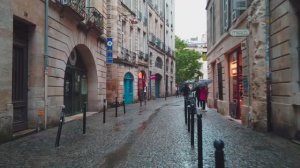 Прогулка под дождем в Бордо