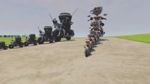 Мультики: КАПУЧИНО‑АССАСИНО vs БАЛЕРИНА‑МОТОЦИКЛИСТКА! 🏍🩰💥 Кто выиграет безумную гонку?