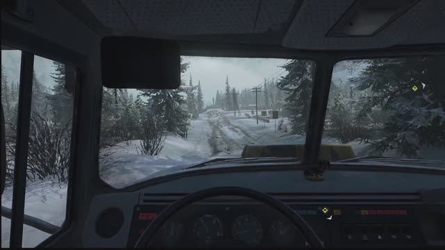 SnowRunner.Аляска. Сложный режим,играю без модов. Руль. Logitech Driving Force GT