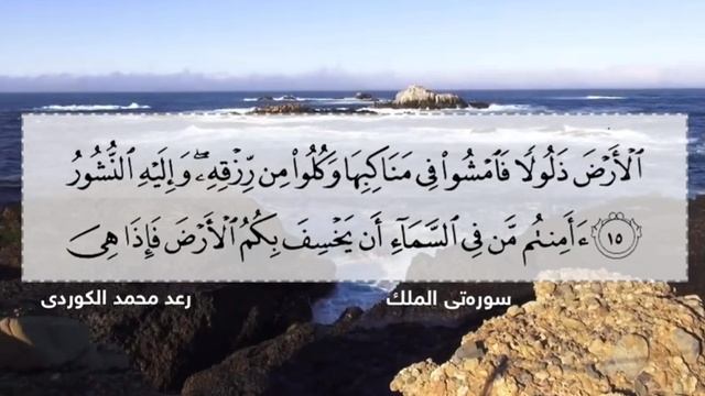 Сура 67 Аль-Мульк Чтец:  Раад Мухаммад Курди