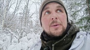 проверка капканов. первые куницы, пол белки и путь по следам сохатого