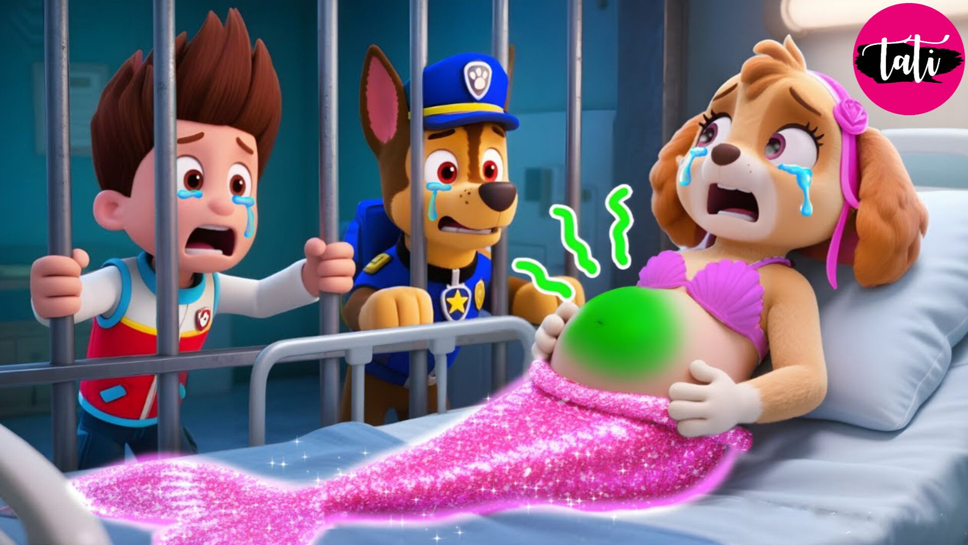 Щенячий патруль и Маршалл. Залипательное видео. Мультфильм для детей и малышей. Анимация 156 смотреть онлайн