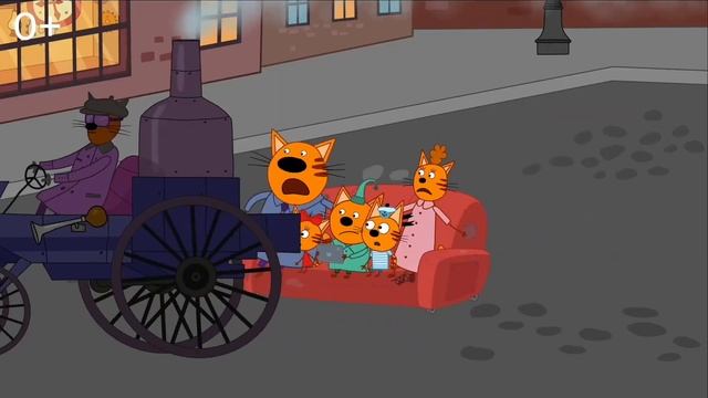 Три Кота Путешествие во времени мультфильм нарезка для детей и детишек #2026 смотреть онлайн