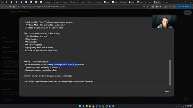 1. Prompt Engineering for AI Agents & AI Automations (Systemprompts) смотреть онлайн
