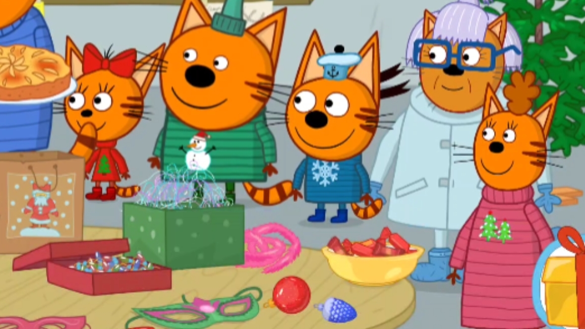 ТРИ КОТА. МУЛЬТФИЛЬМ ИГРА. НОВАЯ СЕРИЯ. ЗИМНИЕ КАНИКУЛЫ. ИГРЫ ПО МУЛЬТИКАМ смотреть онлайн