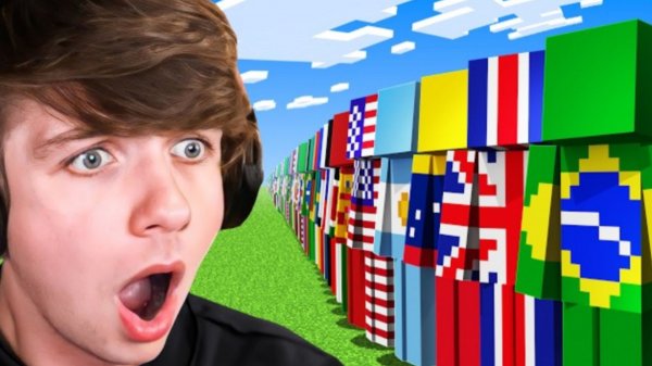 Mr.BEAST (МИСТЕР БИСТ) БИТВА СТРАН В МАЙНКРАФТ СМОТРЕТЬ ВИДЕО НА РУССКОМ  2026, В МАНКРАФТЕ 100