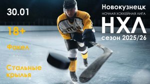 Факел 18+ - Стальные Крылья 18+ (НХЛ игра 30 января 2026)