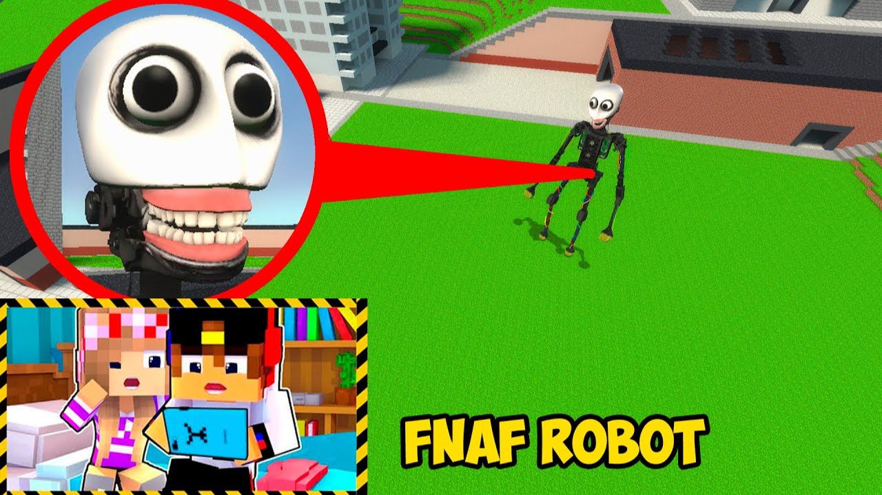 МОЙ ДРОН СНЯЛ ФНАФ РОБОТА АНИМАРОНИКА в МАЙНКРАФТ НУБ И ПРО ТРОЛЛИНГ ВИДЕО MINECRAFT Евгенбро смотреть онлайн