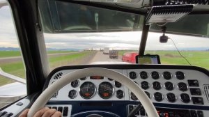 Перегрузка в штате Орегон Peterbilt 389