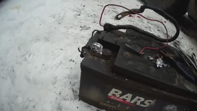 Аккумулятор. Восстанавливаем клемму. смотреть онлайн