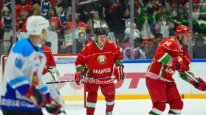 Команда президента Беларуси победила сборную Гомельской области в матче РХЛ