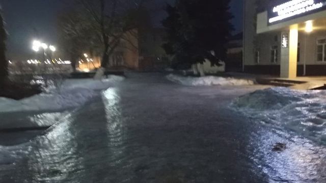 Дождливое утро зимы, прогулка по льду. 31-01-2026 Таловая Воронежская область смотреть онлайн