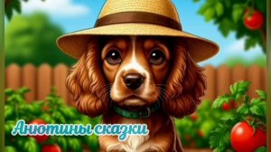 Детская сказка. Про собаку и огород 🐶🐕🌱🌱🌱