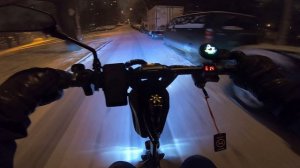 Электросамокат зимой Halten rs-03 лучше чем kugoo m4 pro тест драйв