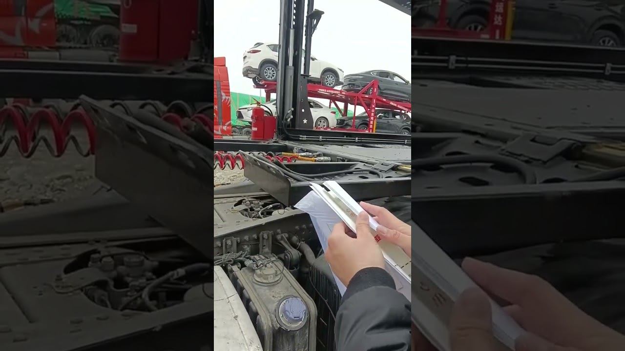 Передача документов из Китая брокеру на НУРЖОЛЫ#автовоз #логистика #дальнобой #казахстан #россия
