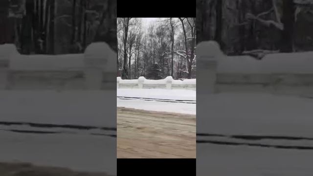 Снежная Зима -26 в Калуге