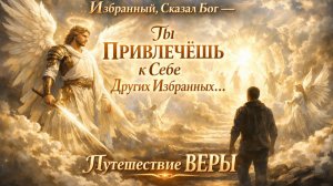 Избранный, — Сказал Бог — Ты ПРИВЛЕЧЁШЬ к Себе Других Избранных… Путешествие ВЕРЫ ✨🧭