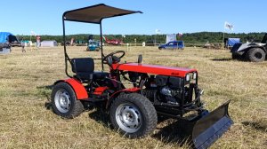 Самодельный мини трактор. Участник СЛЁТа самодельной техники 2025 г.