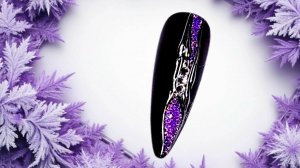 Литье втиркой. Зимний нейл-арт 2026