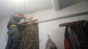 ЗАМЕНА СТАРОЙ ПЕЧИ НА НОВУЮ.СВАРКА ОТОПЛЕНИЯ.