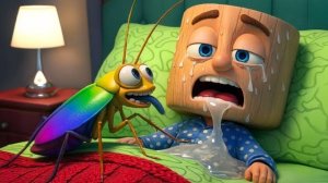 У малыша Тунг Тунг Сахура большие проблемы, его заразил таракан.