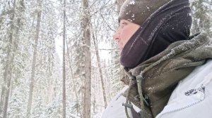 первый раз в сезоне добрался на буксе до самой избы