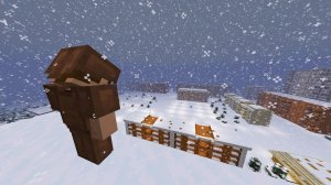 МОЙ ГОРОД ЗАСЫПАЛО СНЕГОМ В МАЙНКРАФТ! (Minecraft)