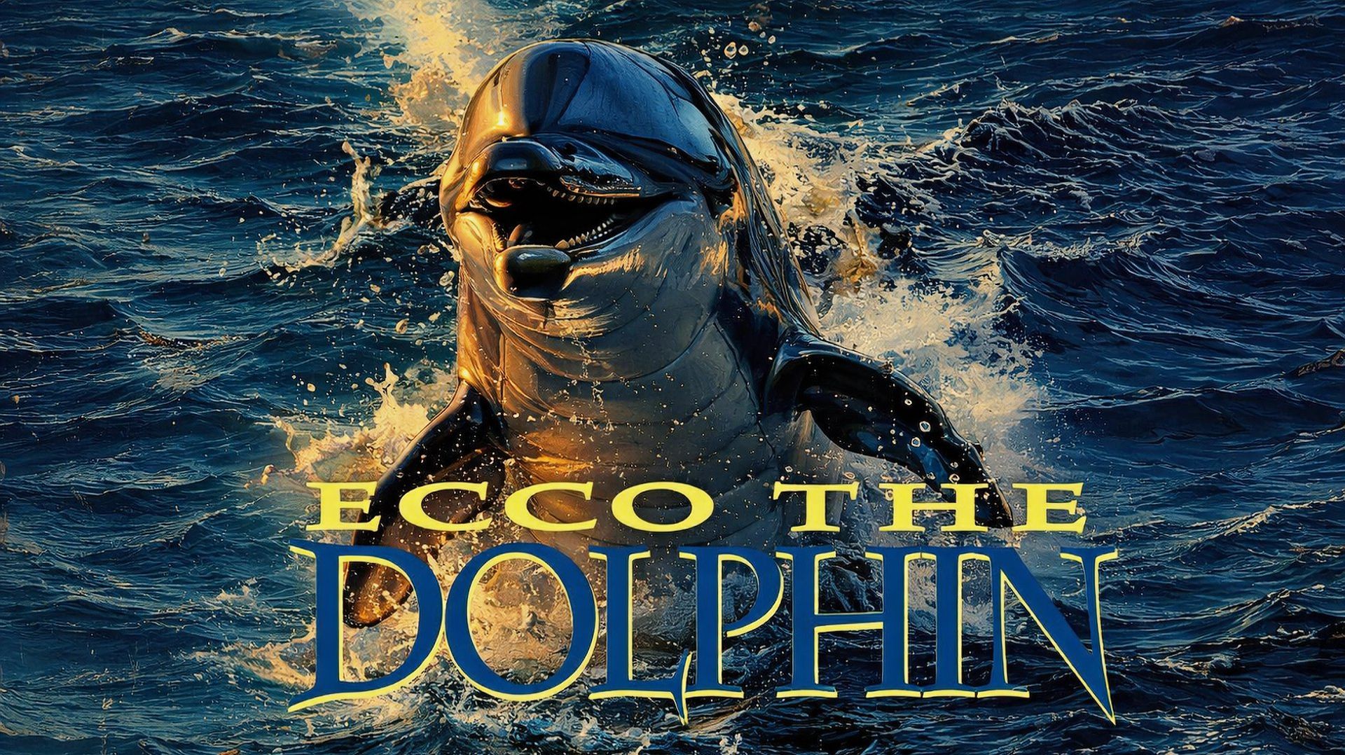 Экко и динозавры - финал второй части игры про того самого дельфина на Сега