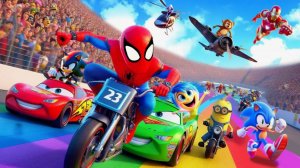 МУЛЬТИКИ ПРО МАШИНКИ 🚗 МОЛНИЯ МАКВИН СОБИРАЕТ НОВУЮ КОМАНДУ СУПЕРГЕРОЕВ. ЧЕМПИОНАТ ПРИСТОНА БЛИЗКО