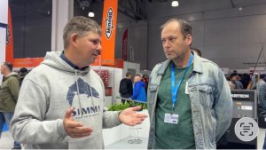 Интервью Д.Вихрова на рыболовной выставке «Мир охоты и рыбалки 2025»: приманки-новинки