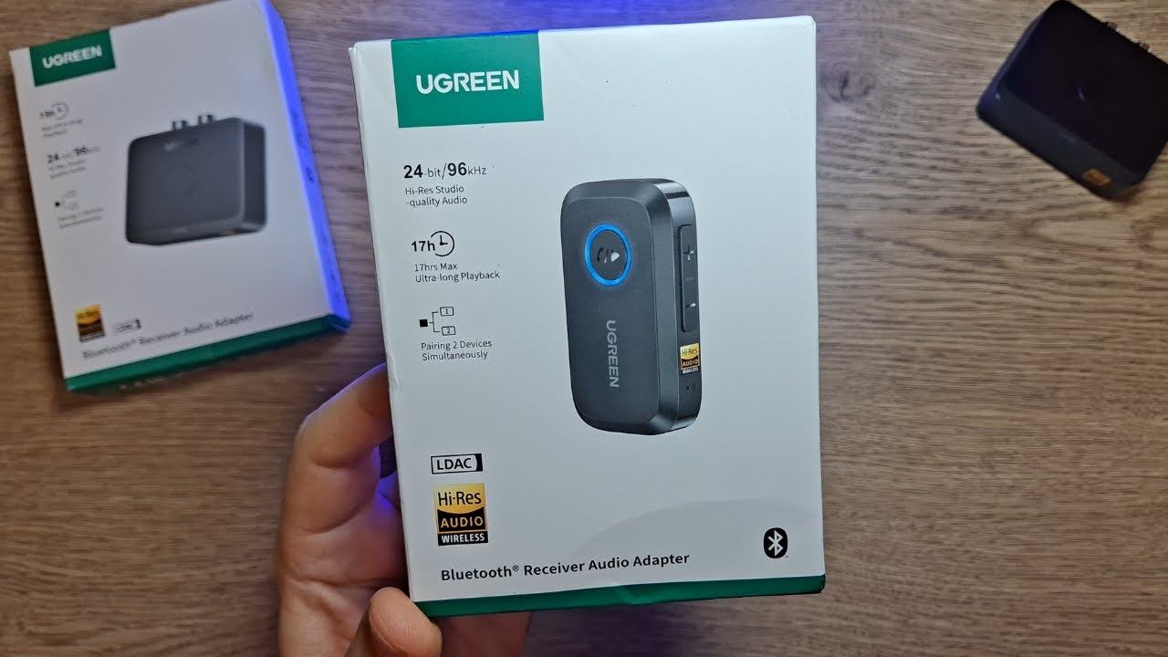 Обзор UGREEN Hi-Res Receiver Audio Adapter - классный LDAC Bluetooth 6.0 приемник! смотреть онлайн