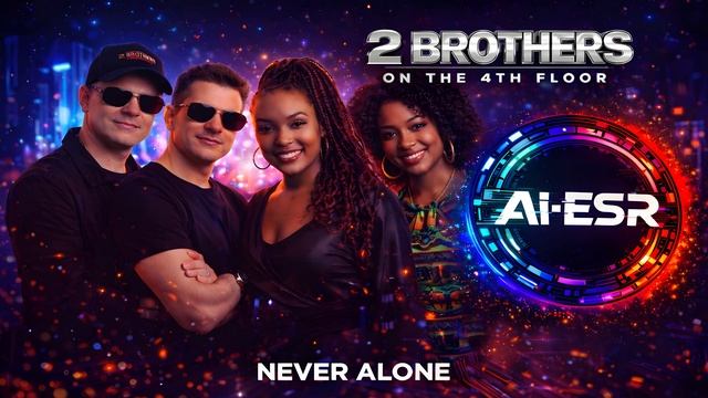2 Brothers On The 4th Floor - Never Alone (AI-ESR Cover) смотреть онлайн
