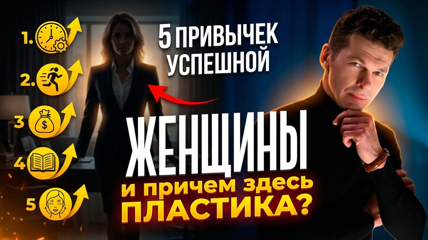Сергей Свиридов - ТОП-5 ПРИВЫЧЕК УСПЕШНОЙ ЖЕНЩИНЫ и причем здесь пластика смотреть онлайн