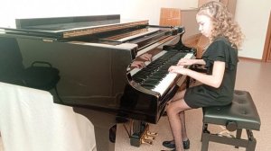 И.С.Бах - Маленькая прелюдия До мажор (исп. Квасничко Стефания).mp4